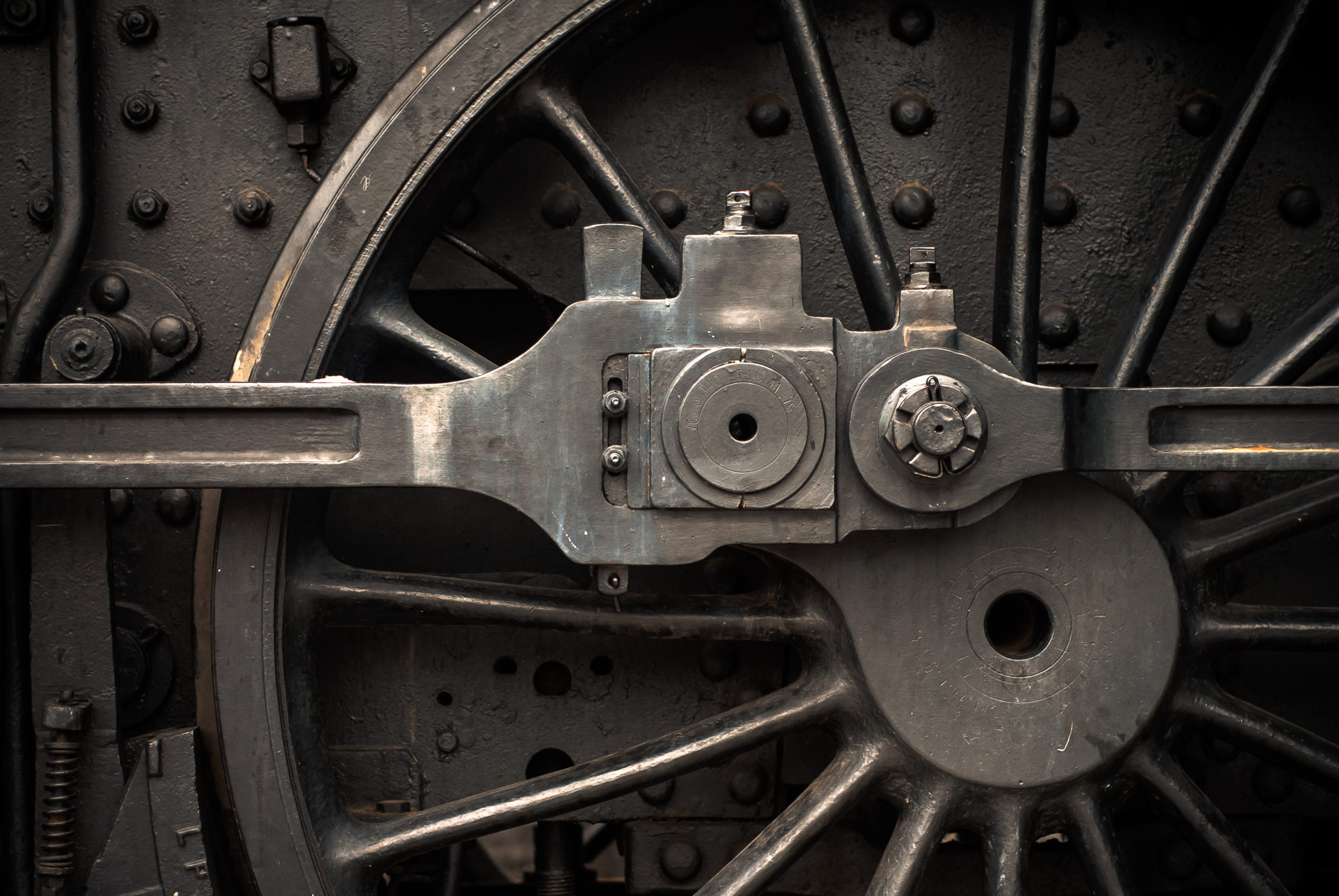 Steam engine wheel фото 7