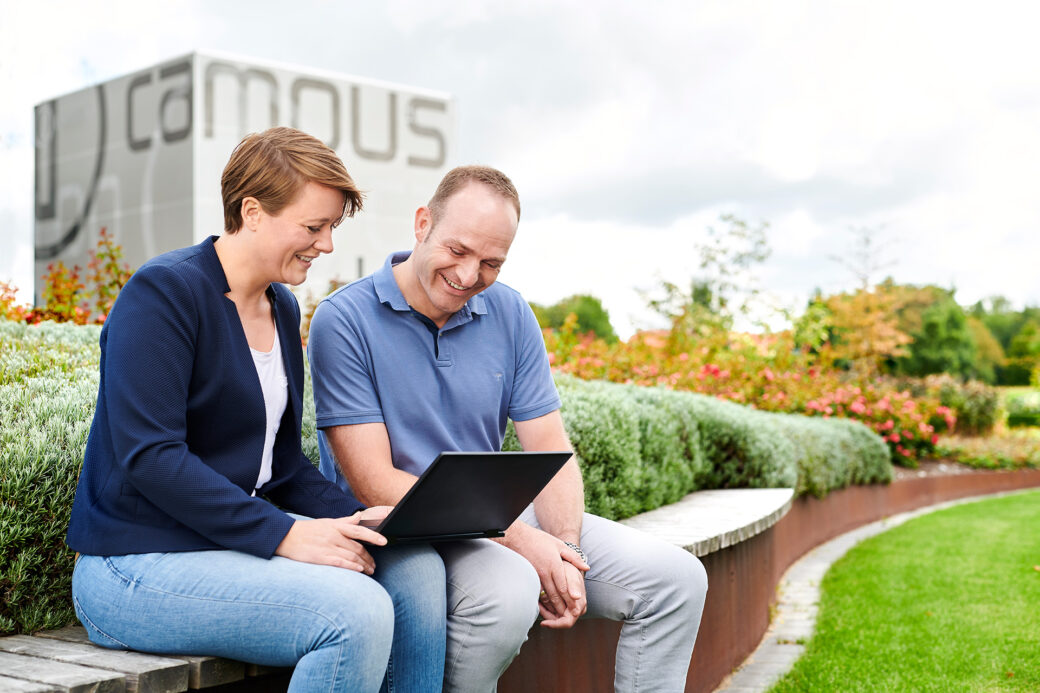 People sitting on a bench